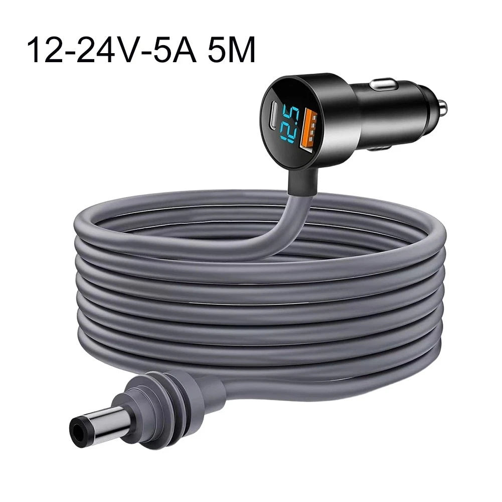 3-in-1 DC Charger Power Cord for Mini (12V to 24V)