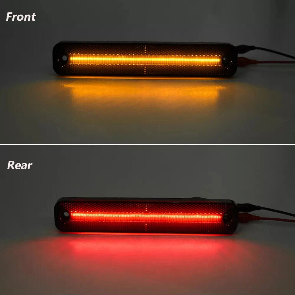Smoked Side Marker Light Lamps for Ford F-Series Truck Bronco Van (1973–1979)