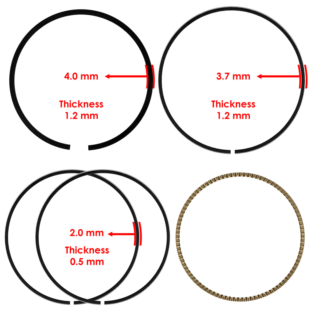 Engine Piston Rings Set for Honda TRX400EX TRX400X (1999–2014)