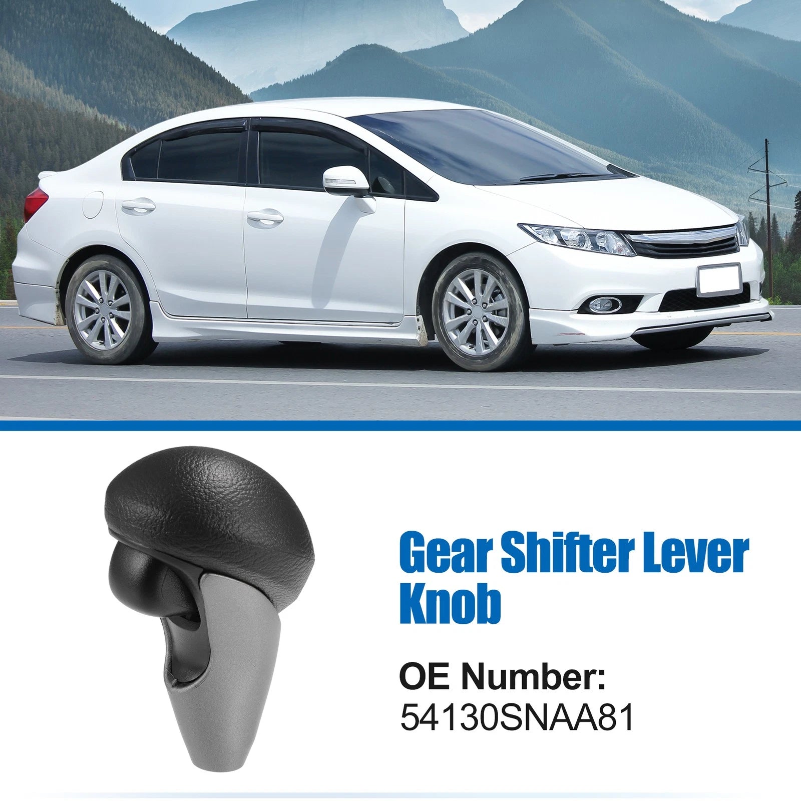 Automatic Gear Shift Knob Handle Replacement for Honda Civic (2006–2011)