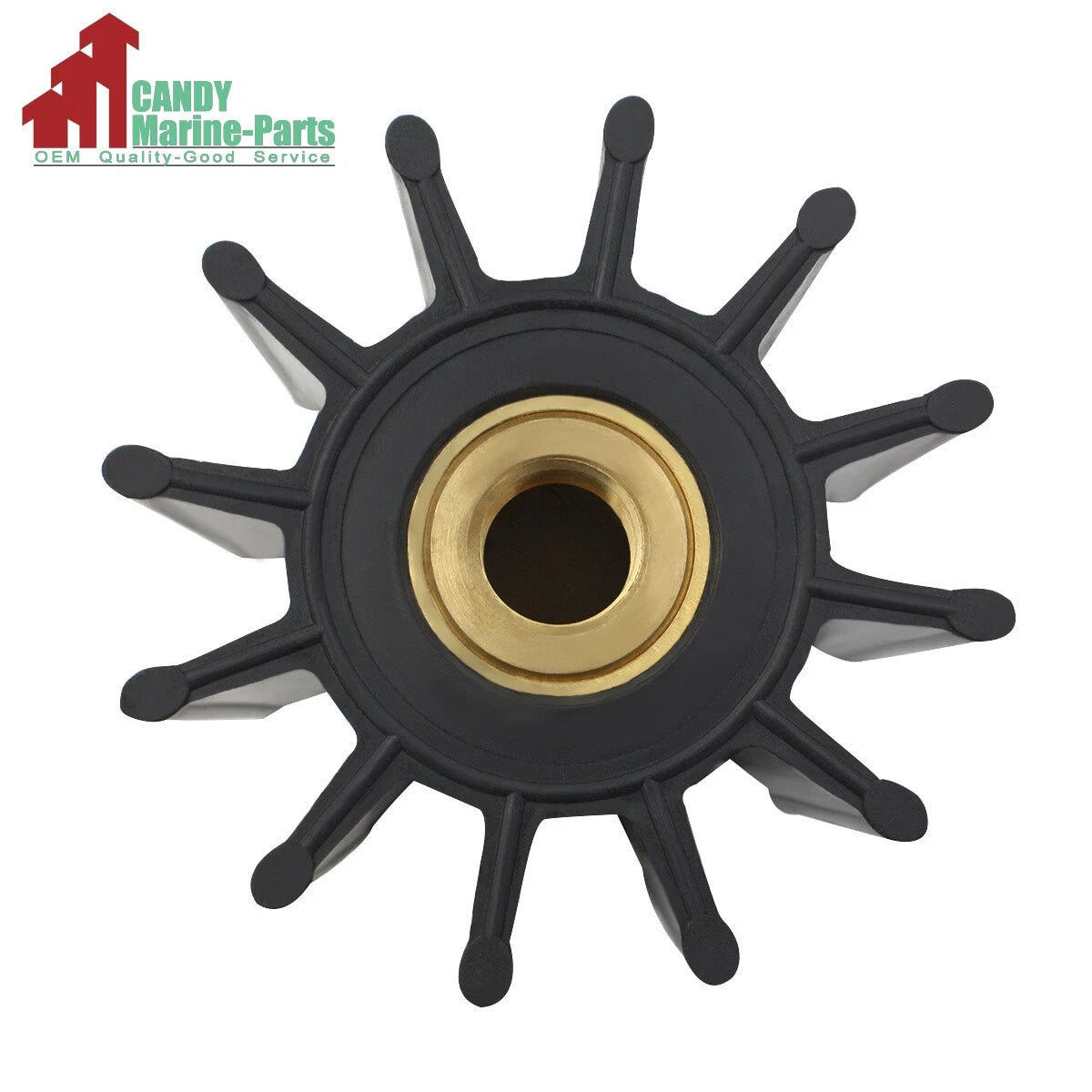 Impeller for Cummins Marine Diesel Pump (Replaces Sherwood 27000K, 3974456, 500181)