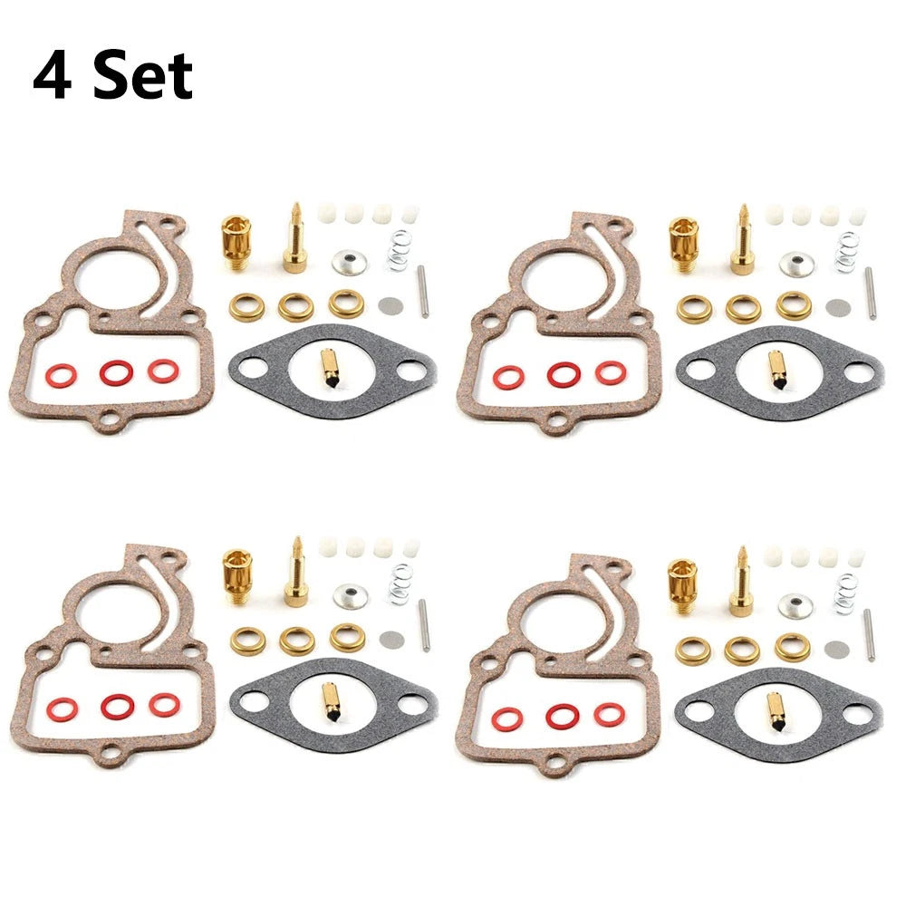 4X Carburetor Rebuild Kit for Farmall Cub Tractor (1939–1964) 251234R94 364579R91 355712R91