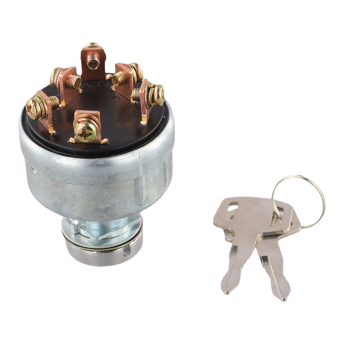 Ignition Starter Switch with Key for Agricultural Equipment (JK408, JK406B)