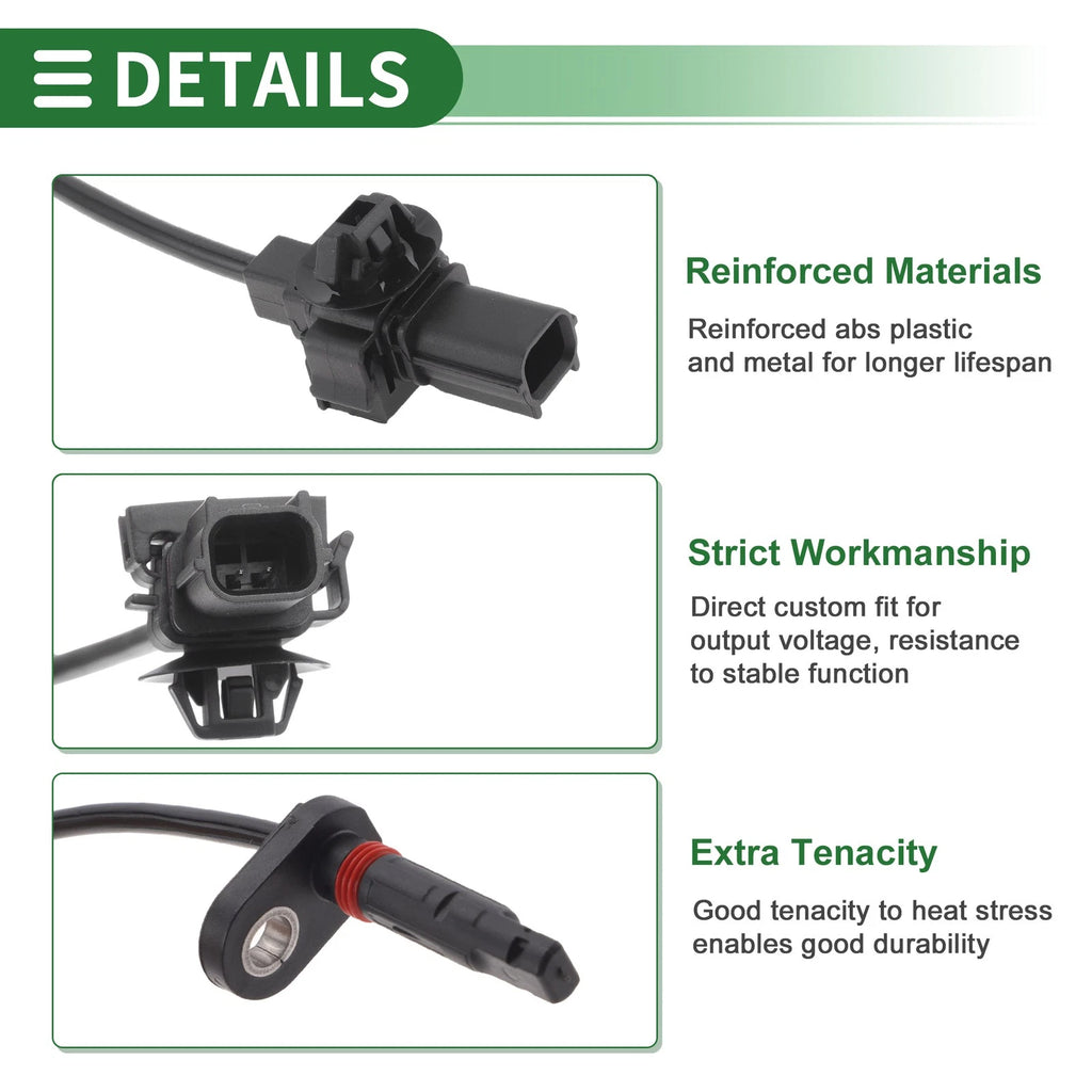 ABS Wheel Speed Sensor Replacement for Honda Accord (2014–2018)