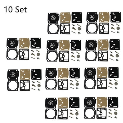 10x Carburetor Kit Repair for Dolmar PS630 PS6400 PS7300 PS7900 RB-201