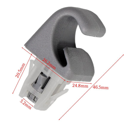 Set of 2 Car Hook Clips for Toyota (26.2x24.8x46.5mm)
