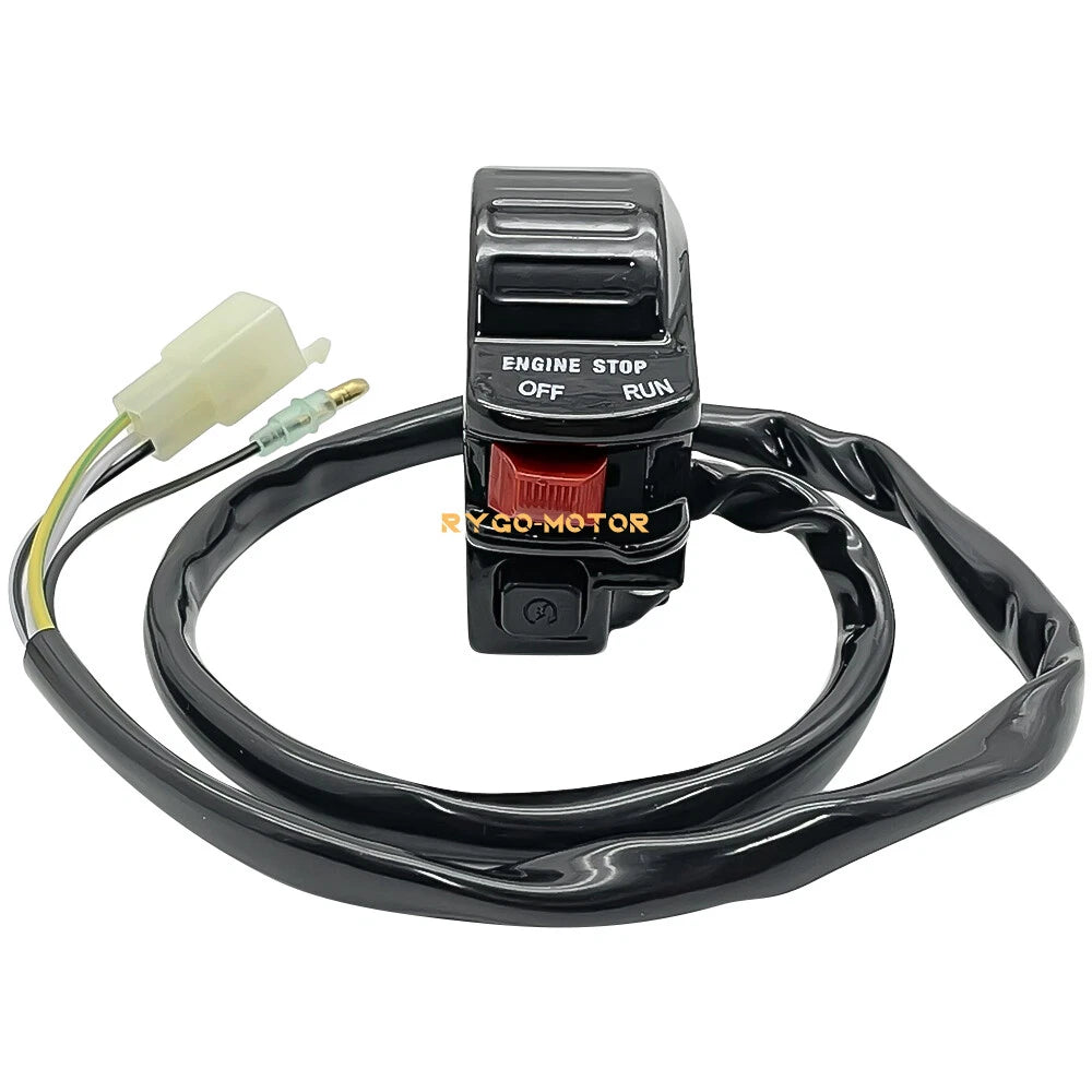 Left Handle Switch Start Kill Stop Button for Suzuki Quadsport 80 LT80 (1987–2006)