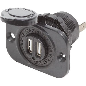 Dual USB Charger Socket for Blue Sea 1016