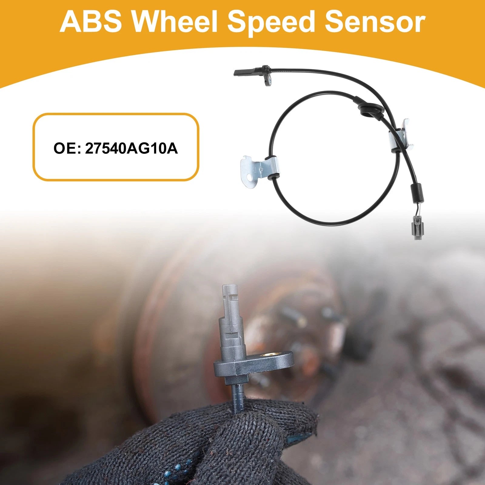 ABS Wheel Speed Sensor Front for Subaru Outback (2007–2009)