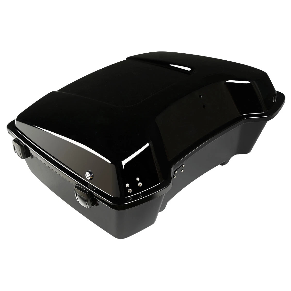 Black Rear Chopped Trunk for Harley Touring Electra Glide (1997–2013)