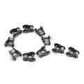Master Link Roller Chain 9mm Width Half Offset for Single Speed Bike (10 Pack) (—)