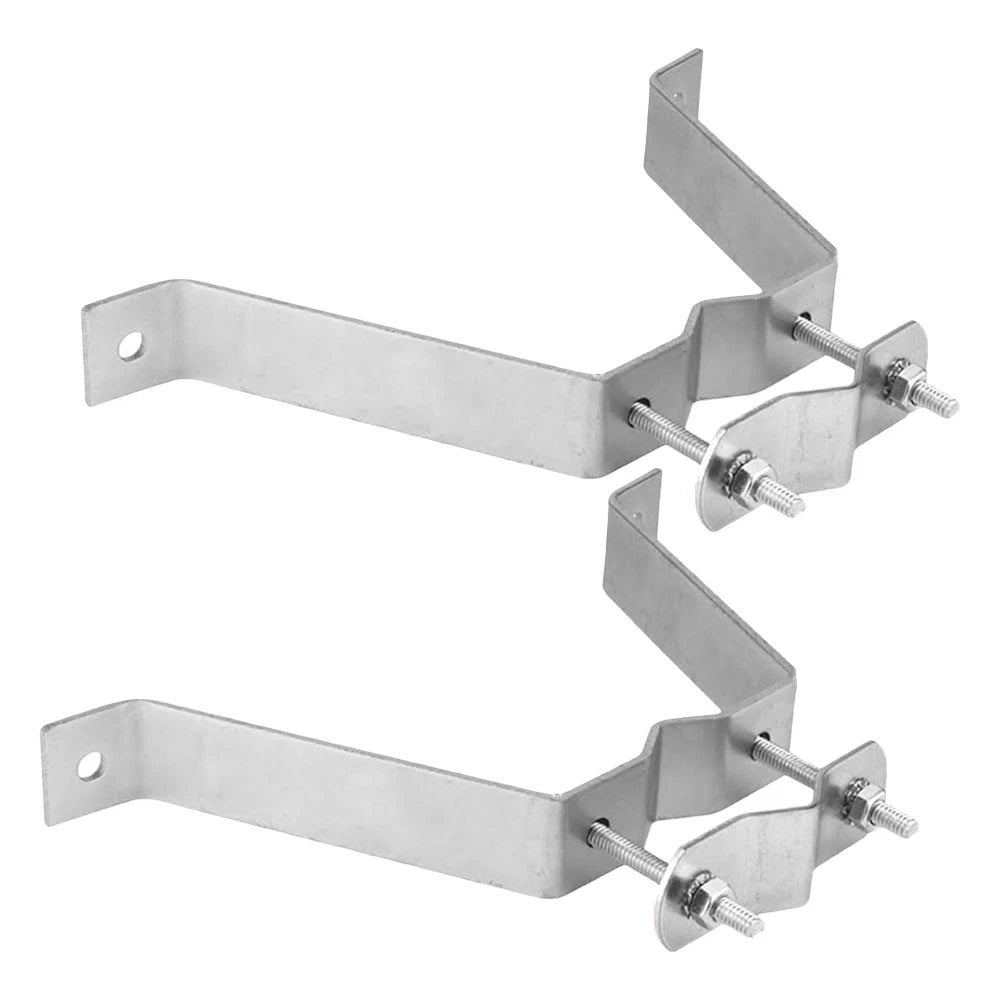 Heavy Duty Adjustable TV Antenna Clamp Wall Mount Bracket for Stability