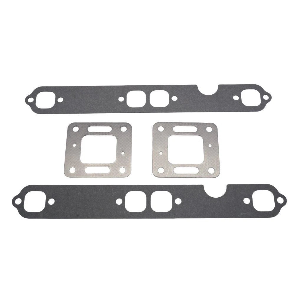 Exhaust Mounting Seal Kit with Manifold Elbow Gasket for Mercruiser 5.0L 5.7L V8 (1990–2023)