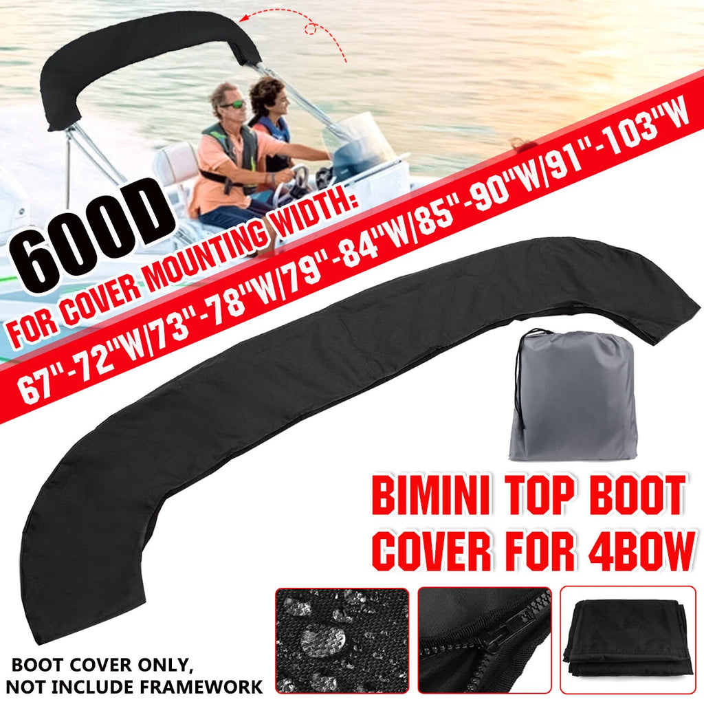 Bimini Top Boot Cover for Boat (67-103")