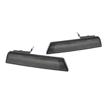 2X White LED Rear Side Marker Lights for Dodge Challenger (2008–2014) / Charger (2011–2014)