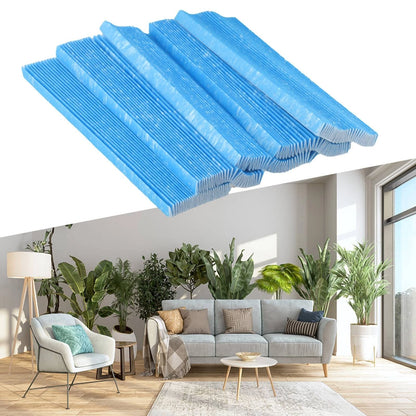 5 Pcs Pleated Filters Mesh for Daikin Air Purifier (KAC017A4, KAC017A4E)