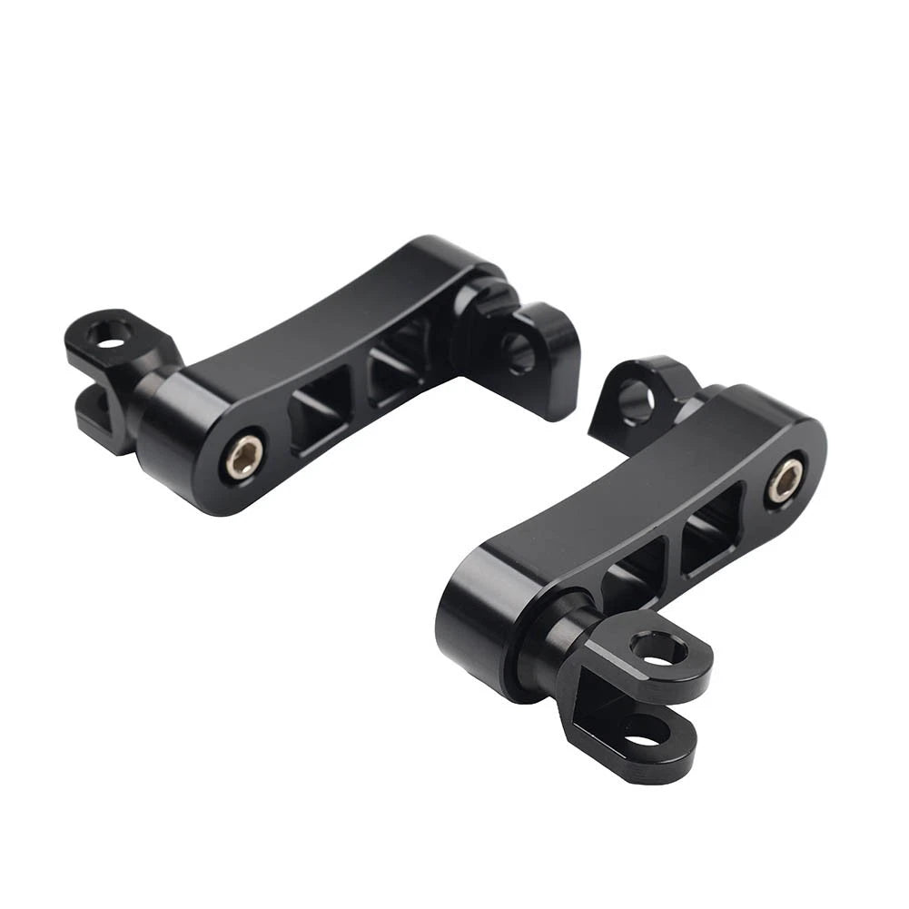 Foot Peg Mount Extensions for Harley Sportster XL883 XL1200 Softail Dyna (–)