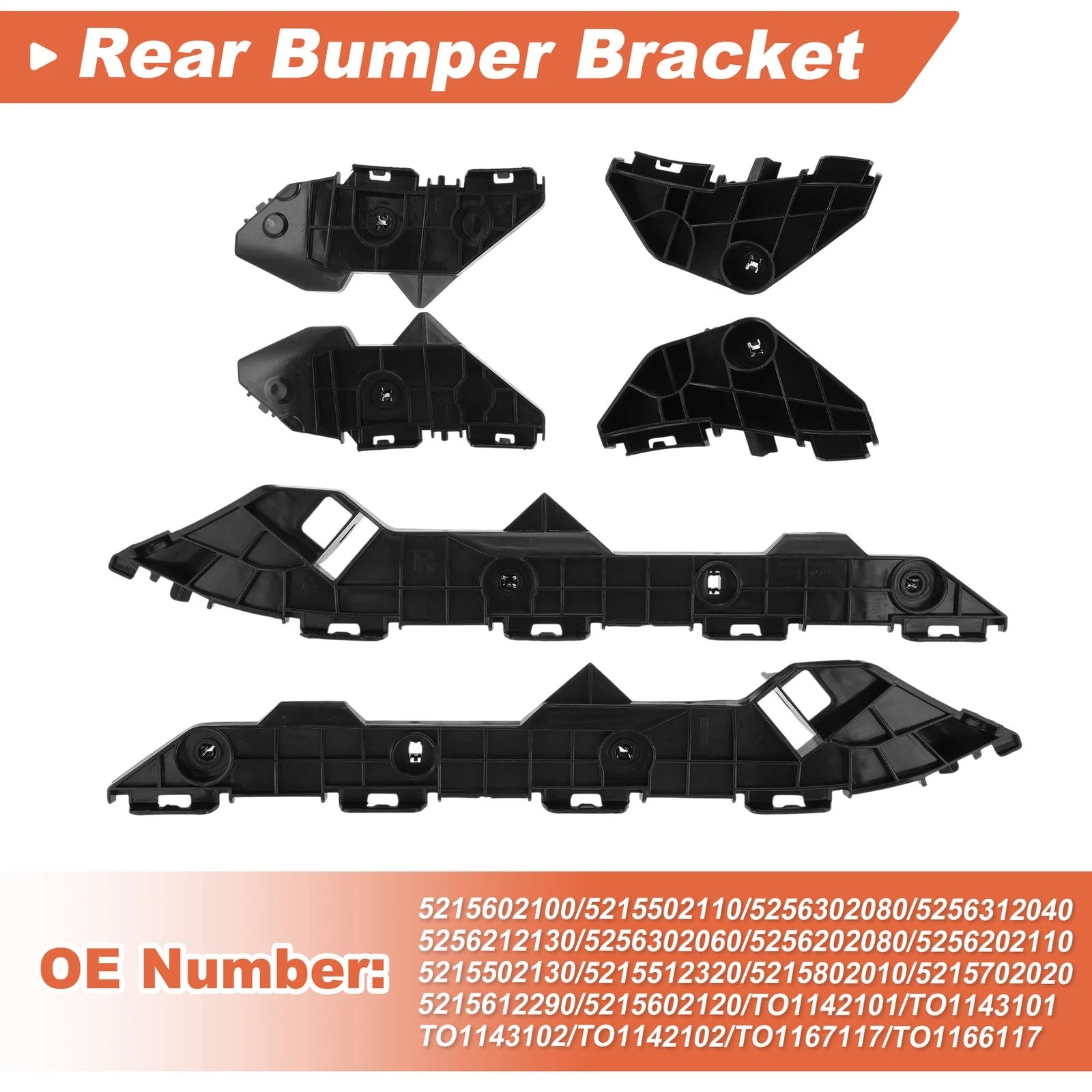 Bumper Bracket Replacement for Toyota Corolla (2003–2008)
