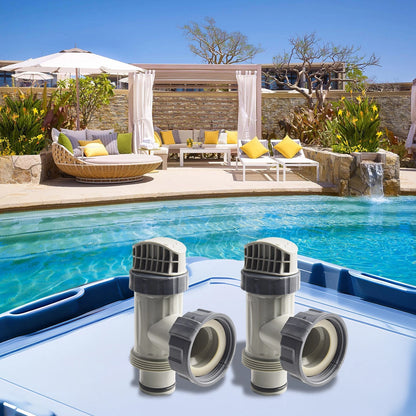 Plunger Valve Assembly for Intex Pool (Compatible with 10747)