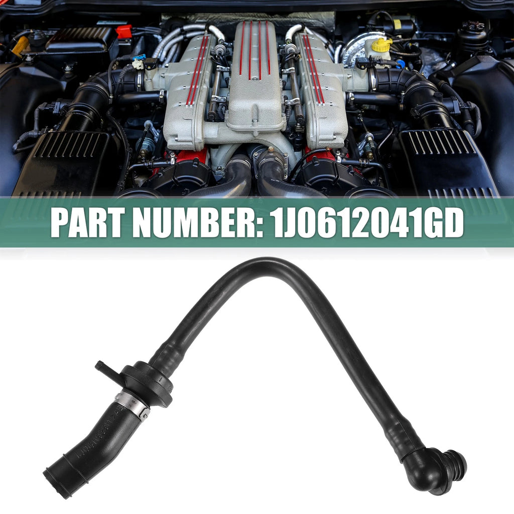 Brake Booster Vacuum Hose Replacement Black for Audi A3 (1997–2003)