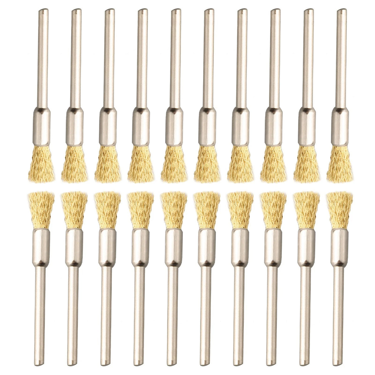 20 Polishing Brushes for Power Drill Tool (40mm Length)