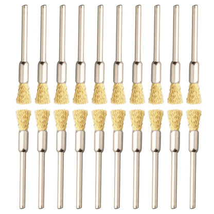 20 Polishing Brushes for Power Drill Tool (40mm Length)