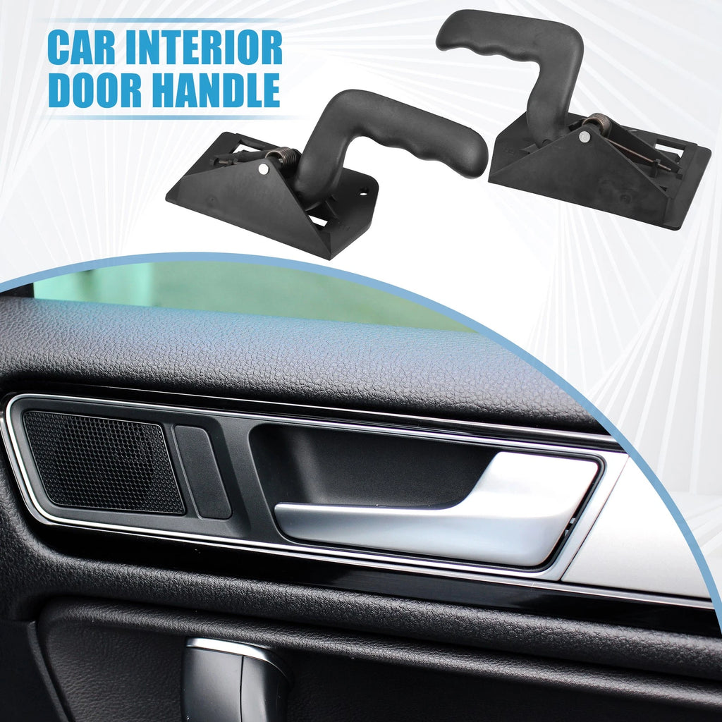 Interior Door Handle Pair Left Right Replacement for Chevy Silverado 1500 (1999–2007)