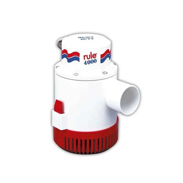 Rule 56D Non-Automatic Bilge Pump 4000 GPH for Marine Applications