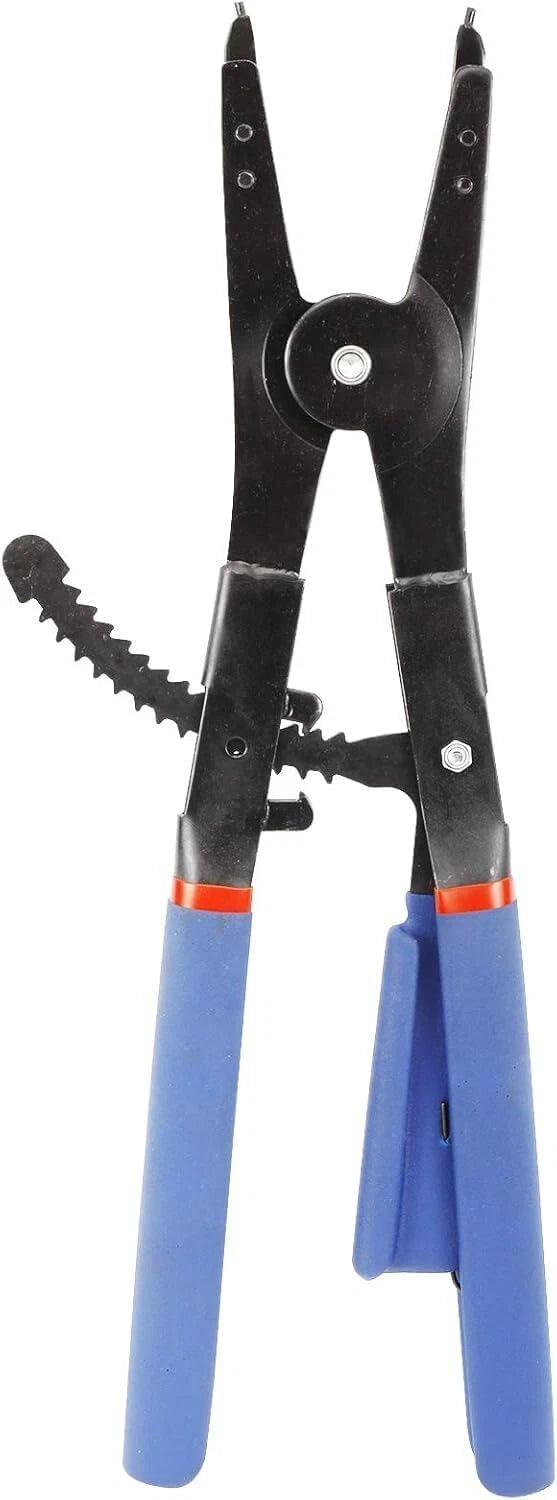 16" Snap Ring Pliers Retaining Ring Tool with 45° & 90° Tips
