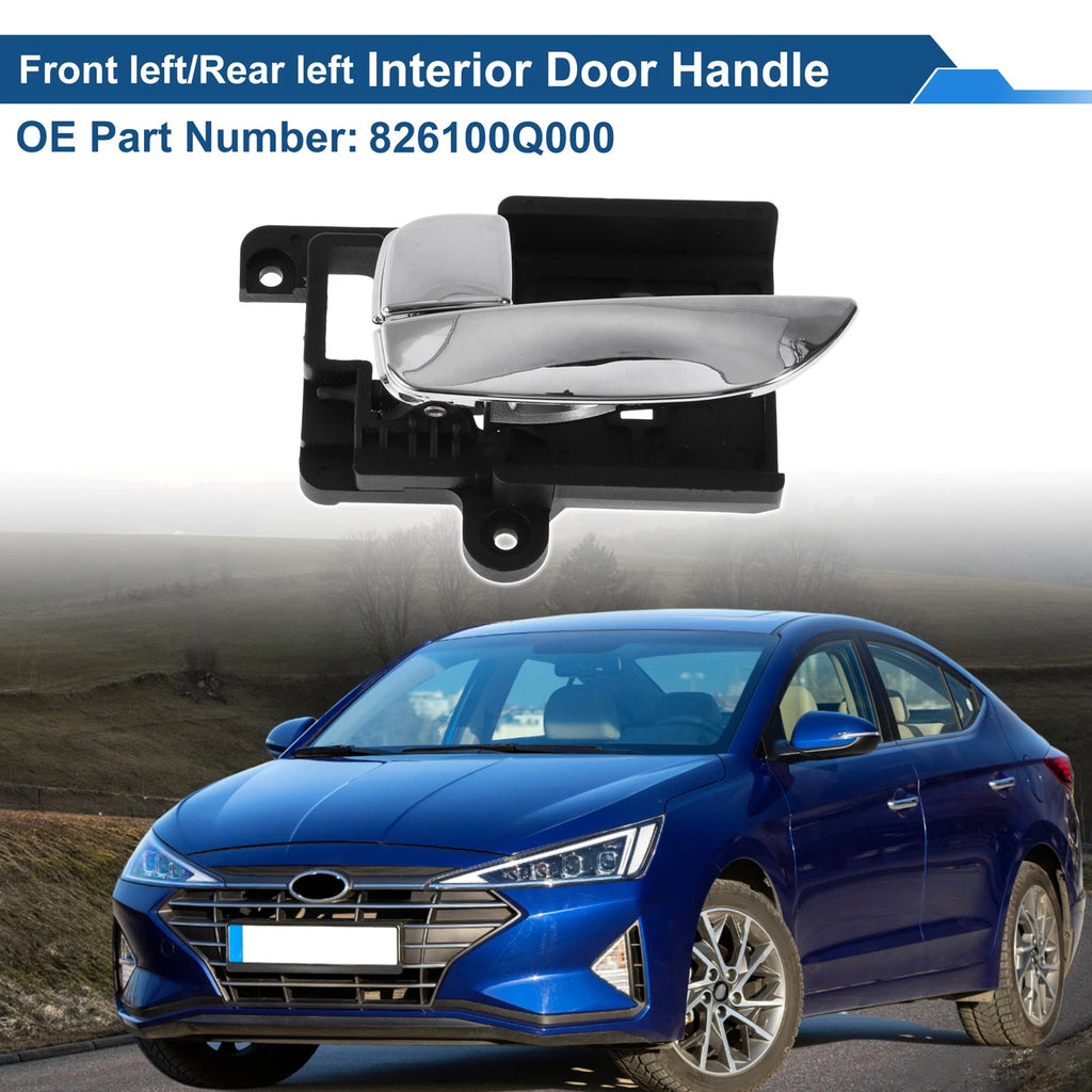 Front Passenger Side Interior Door Handle Replacement for Hyundai Elantra (2011–2016)