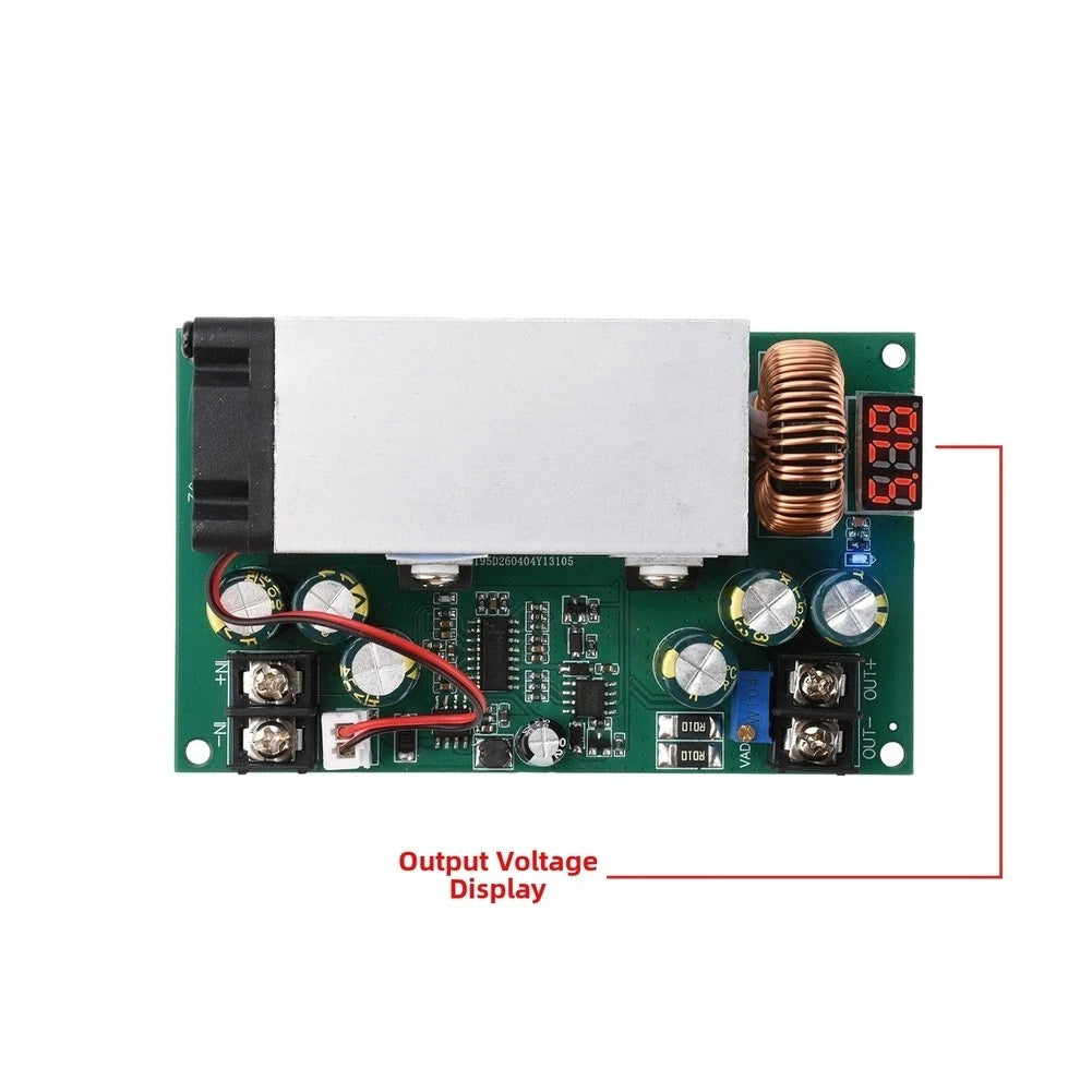 Digital Display DC Module 12V-75V to 2.5V-50V 600W Max 25A