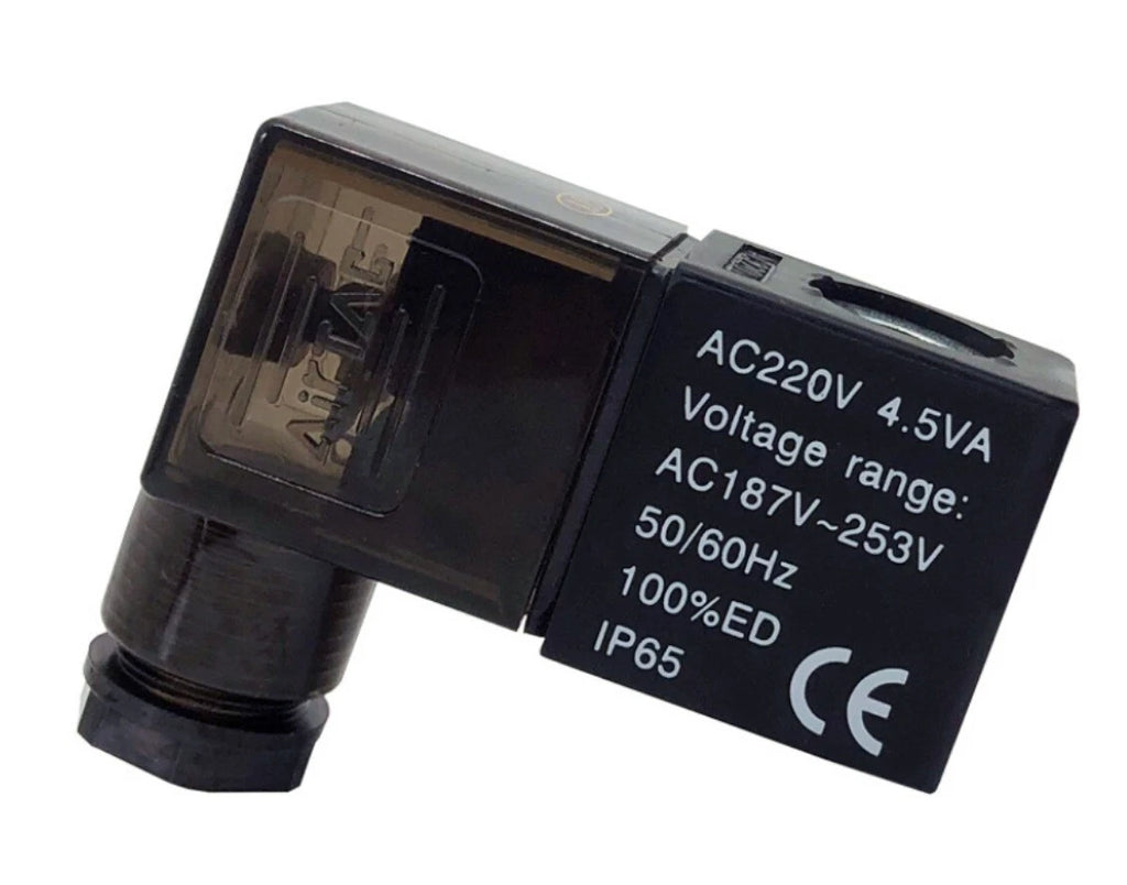 Pneumatic Solenoid Valve Coil for 220VAC Systems (9mm Diameter)