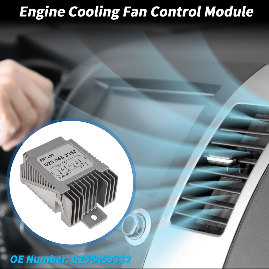 Engine Cooling Fan Control Module Replacement for Mercedes-Benz C230 (1997–1998)