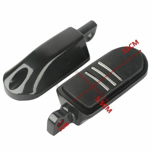 Rear Passenger Foot Peg Support Mount for Harley Dyna (2008–2017) Black