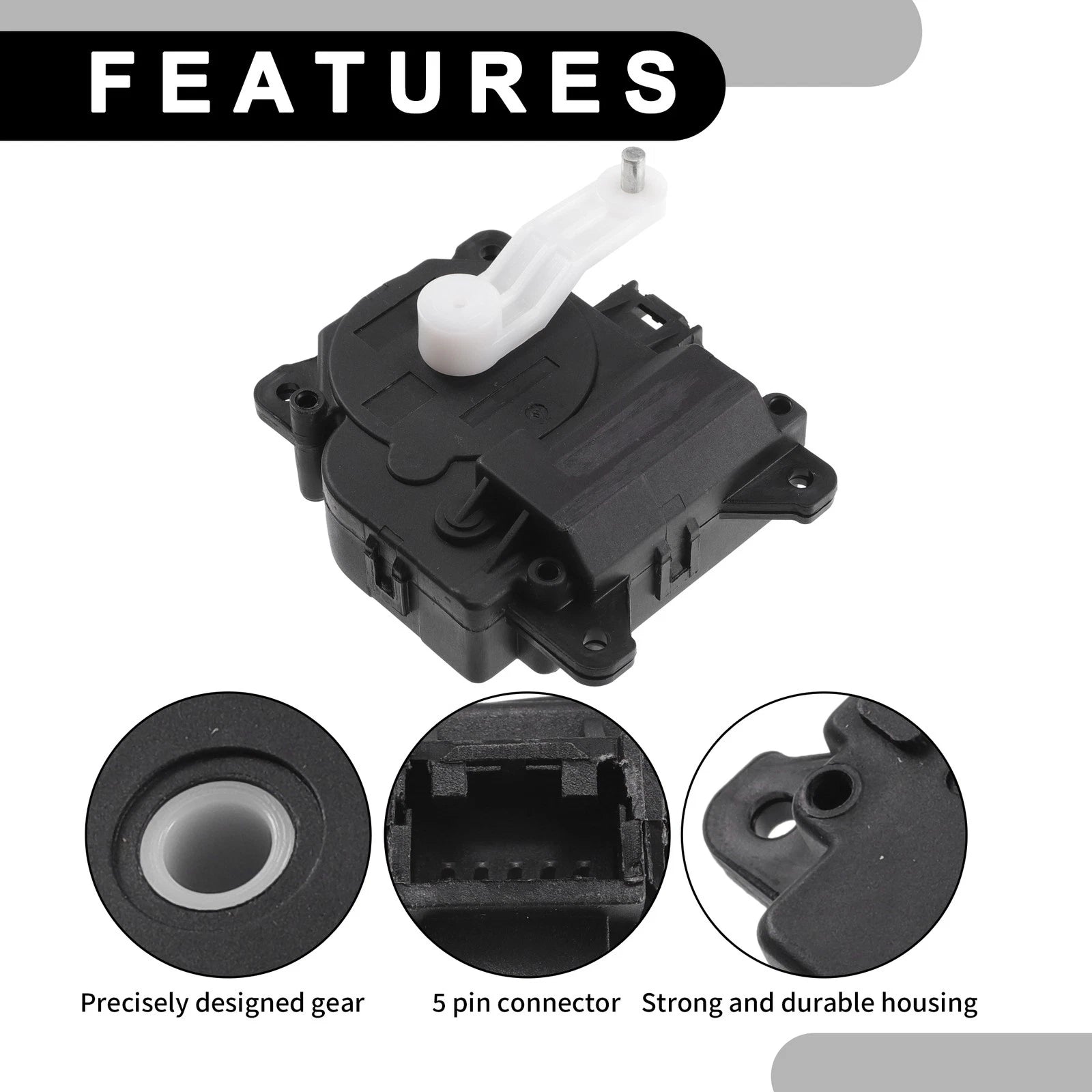 HVAC Heater Blend Door Actuator Replacement for Toyota Highlander (2003–2004)