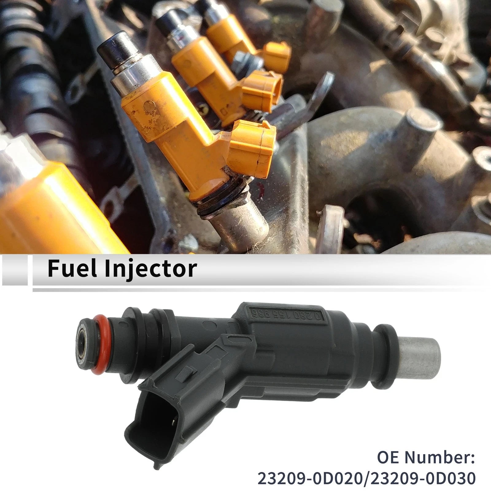 Fuel Injector Replacement for Toyota Corolla 1.4 VVT i (2001–2008)