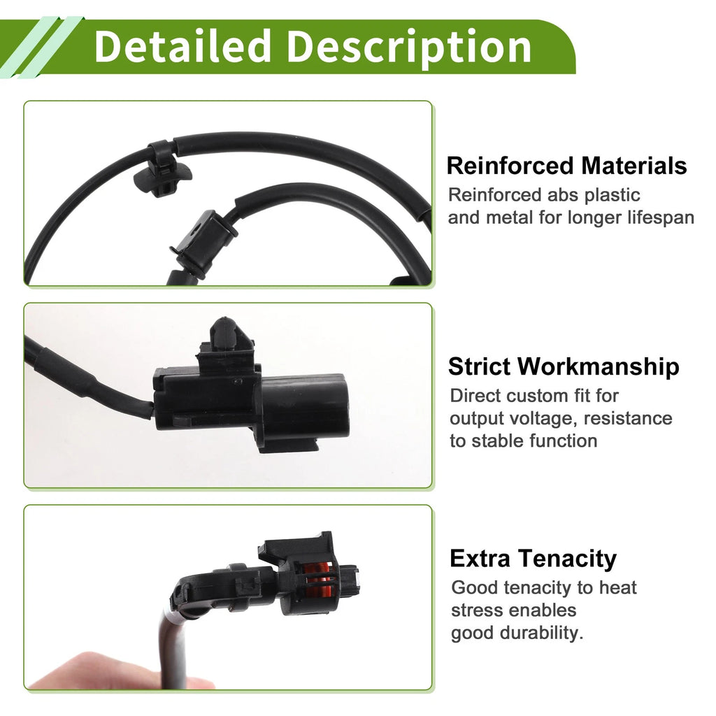ABS Wheel Speed Sensor Replacement for Hyundai Genesis G80 (2017–2020)