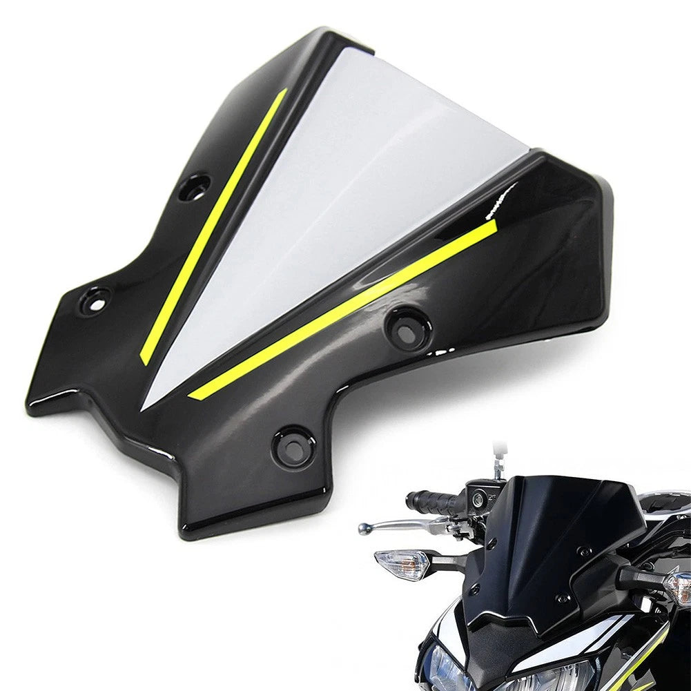 Windshield for Kawasaki Z 900 Z 650 (2020) Black & White