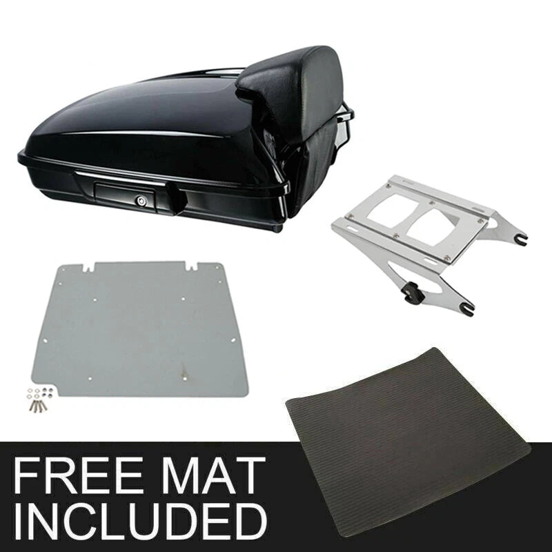 Trunk Backrest Mount Plate for Harley Touring Road Glide (2014–2026)