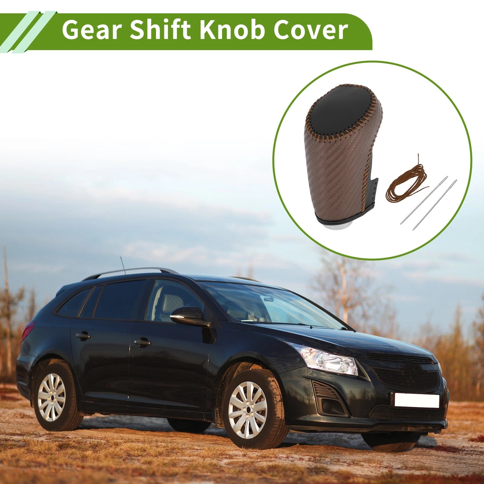 Gear Shift Knob Cover Replacement for Chevrolet Malibu (2016–2024)