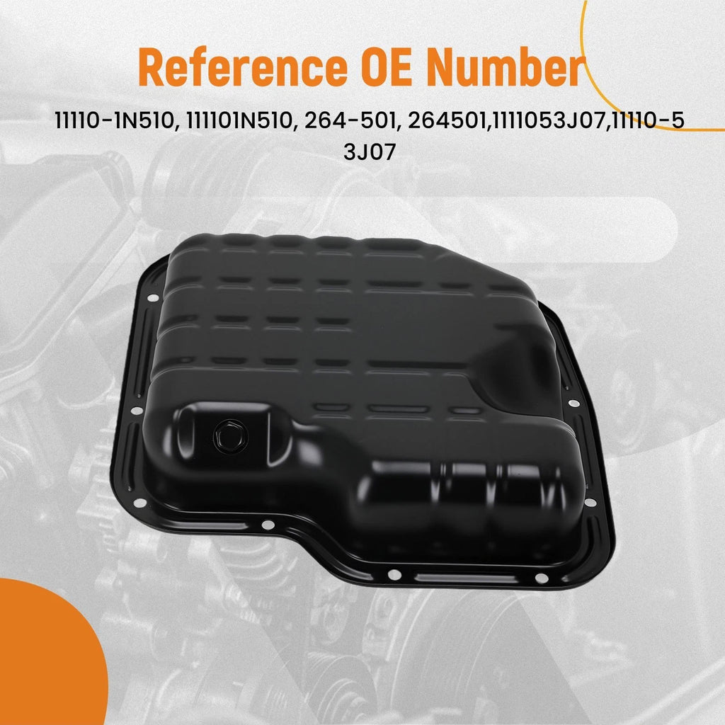 Engine Oil Pan for Nissan 200SX SE-R 2.0L (1995–1998) SR20DE