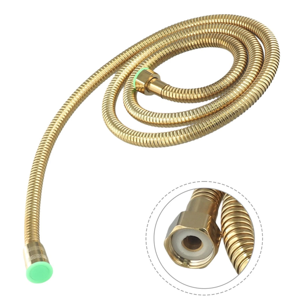 Flexible Stainless Steel Shower Hose 1.5m Replacement for Bathroom