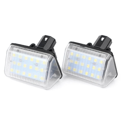 Set of 2 Rear LED License Plate Lights for Mazda CX-5 CX-7 (2012–2017)