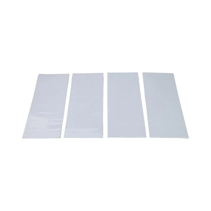Set of 4 Vent Covers for Wall Floor 15x7x7cm Matte White