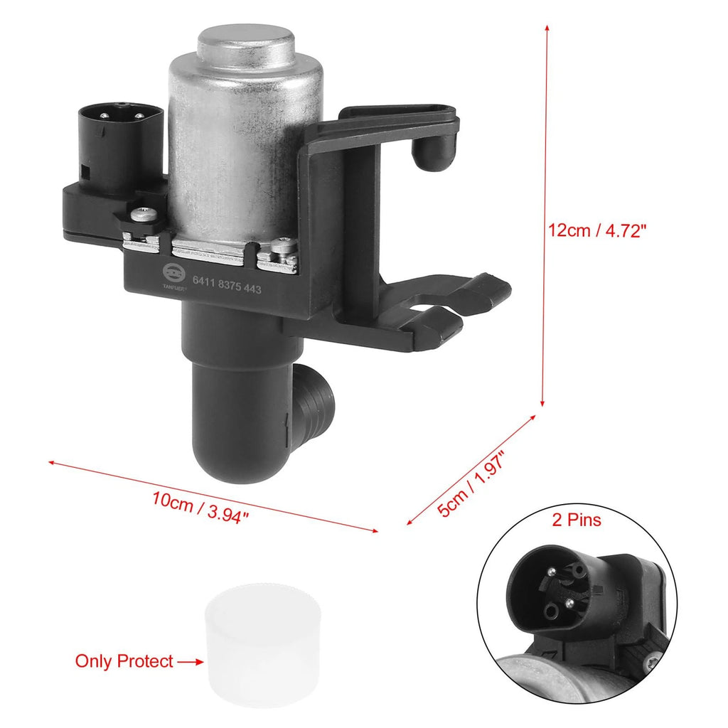 Heater Control Valve Solenoid Replacement for BMW Z3 (1996–2002)