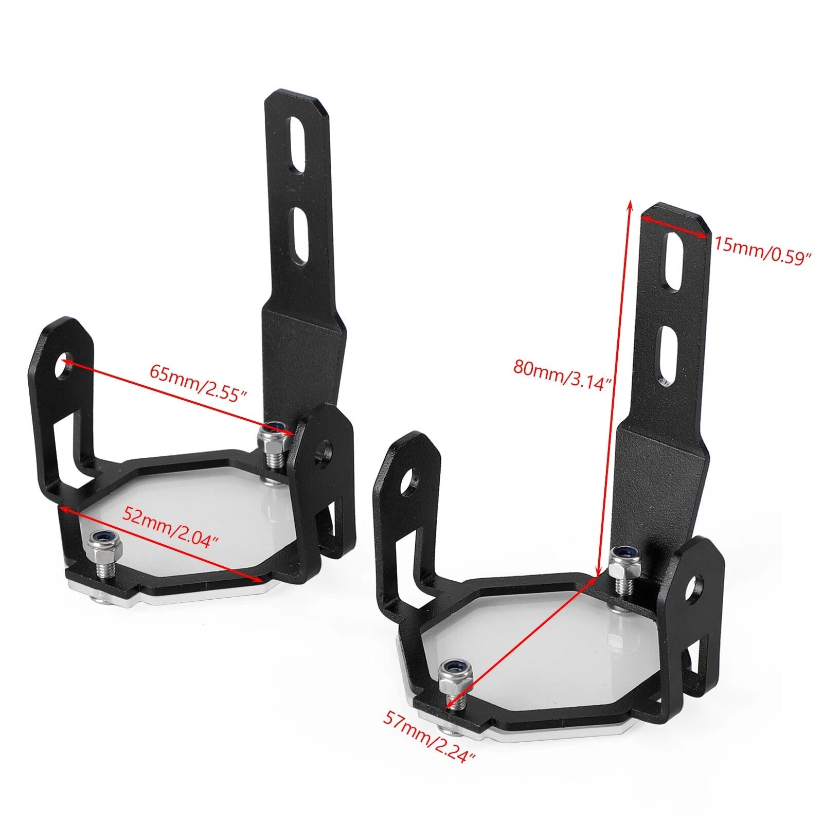 Fog Light Protector Guards for BMW R1200GS, F800GS, F850GS, F750GS (2013–2023)