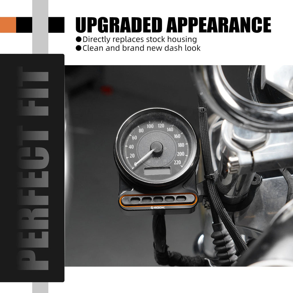 Speedometer Gauges Relocation Bracket for Harley Seventy Two XL1200V (2012–2017)