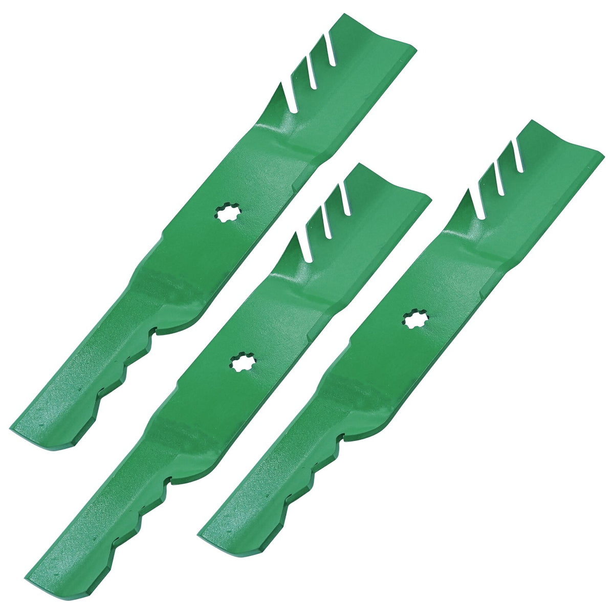 Toothed Deck Blade 7 Point Star 54 Inch Replacement for John Deere (1988–2023)