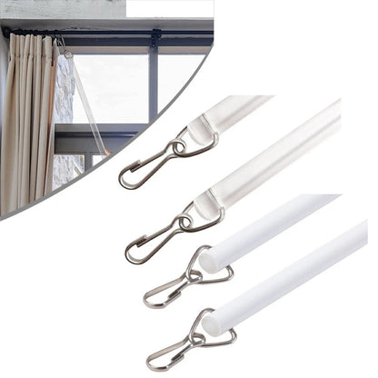 Invisible Design Curtain Rods for Seamless Integration with Curtains