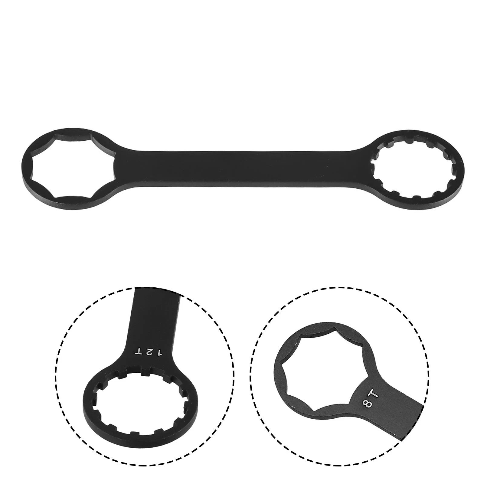 Bike Front Fork Cap Wrench Tool for Ergonomic Design (Lightweight, Sturdy)